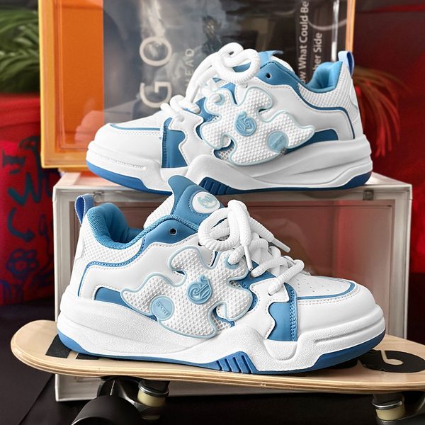 2024 New Men&#039;s Shoes Casual Trendy Brand Skateboarding Shoes Board Shoes Men