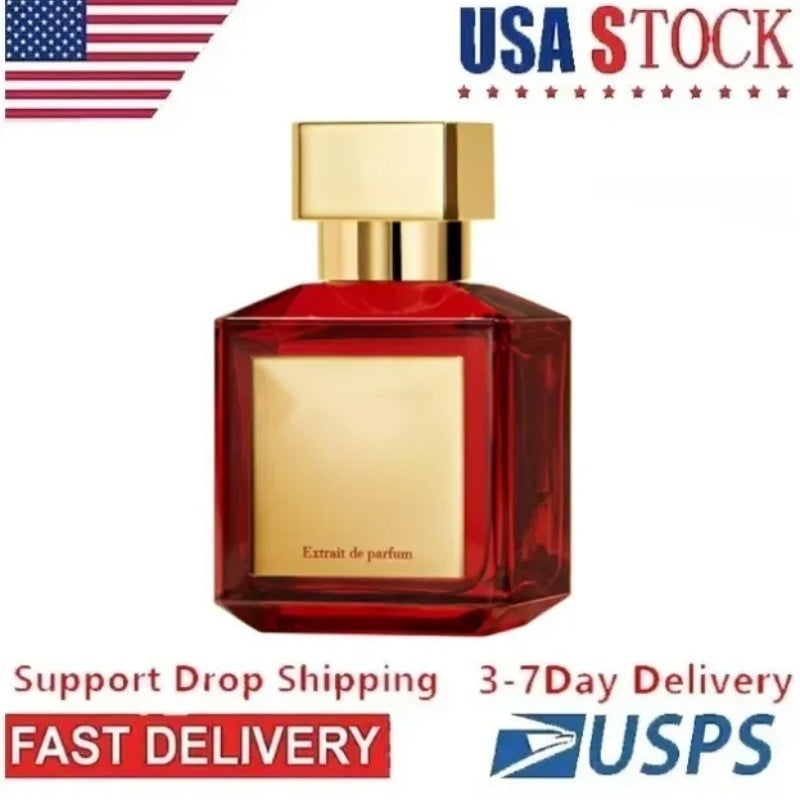 Extrait De Parfum Red Rouge 540 70ml - 200ml Cologne perfume men woman perfumes fragrance spray Intense Long Lasting Time Good Smell EAU DE TOILETTE
