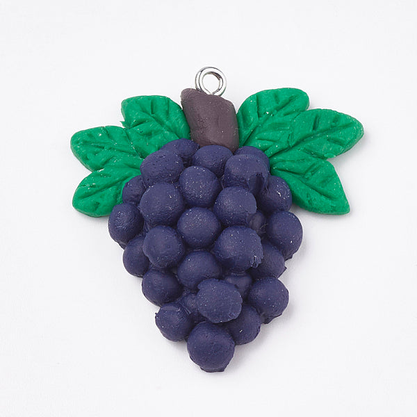 Autumn Theme Handmade Polymer Clay Pendants