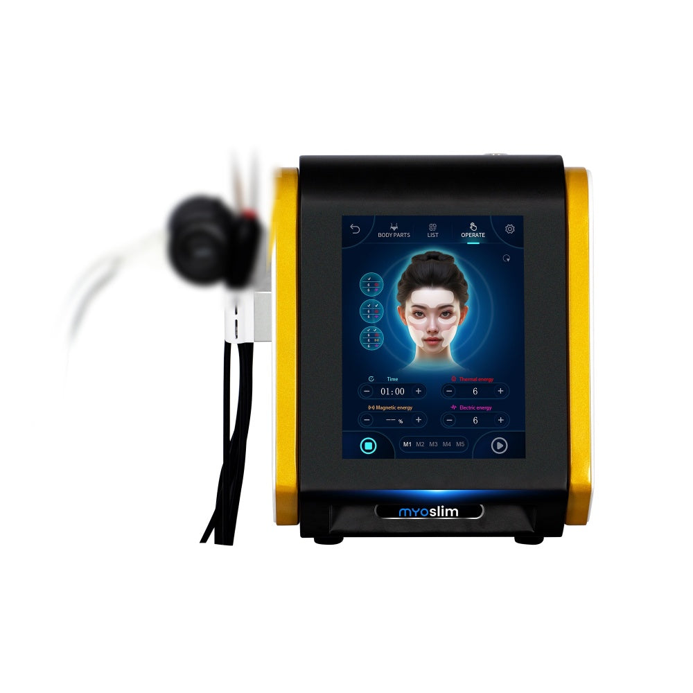 The latest portable face anti-agingcare machine face lift machine Myoslim facebeauty machine