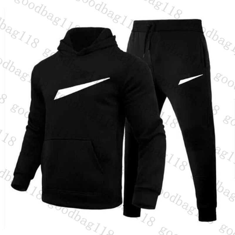 Designer Tracksuits Men&#039;s Women 2 Piece Outfits Fashion sweatsuit Casual Long Sleeve Pullover Black Hoodie Sweater Top And Joggers Pants Set sp