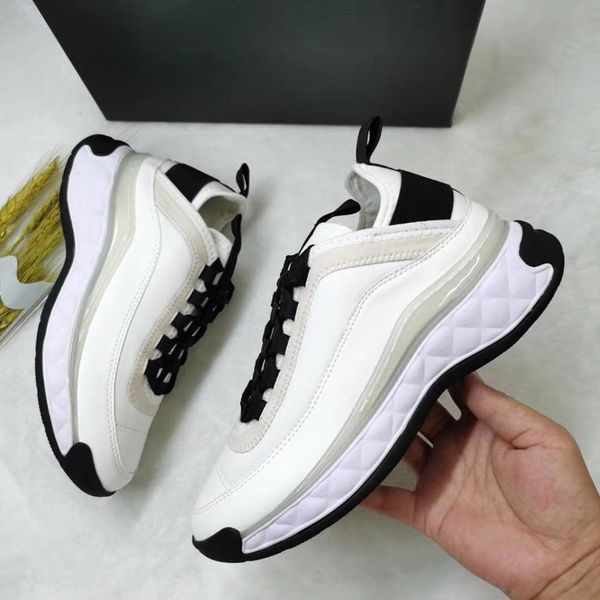 15AAA Luxury Brand Platform Shoes Female Trainers Women Sport Sneakers Ladies White Chunky Sneaker