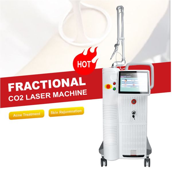Profession Co2 Laser Machine Beauty Equipment Fractional For Whitening Pigment Removal Acne Treatment Skin Rejuvenation Tightening Beauty De
