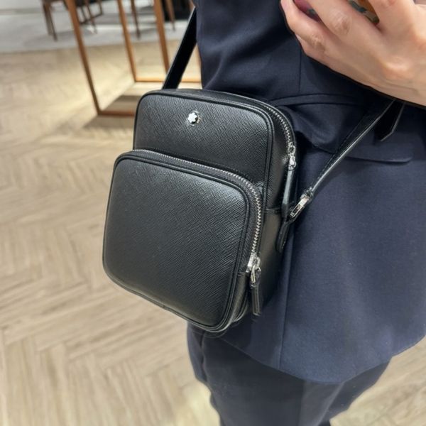 Luxurys Designer bags men Leather Black Messenger Purse Crossbody Bags Shopping Bag Plain Shoulder bag Handbags Women Wallets purse tote bag