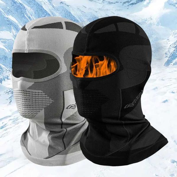 Men Women Cold-Proof Thermal Scarf Winter Ski Hat Balaclava Full Face Mask Ski Cycling Hunting Head Neck Cover Helmet Liner CapXJ241122