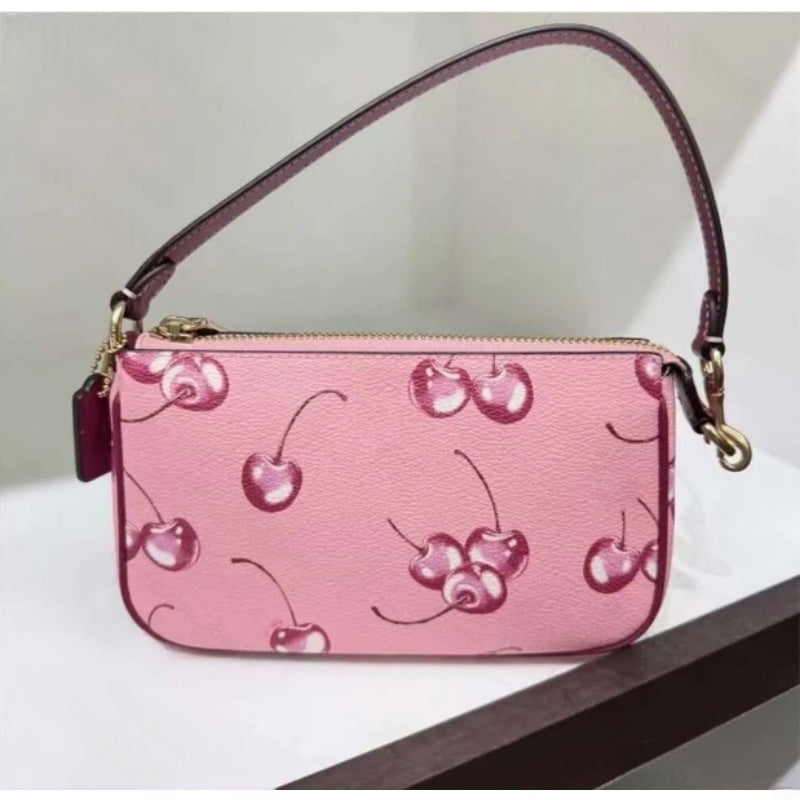 Cherry Teri Shoulder Bag Swinger Women Axillary Designer Handbag Fashion Bag Purse Genuine Leather Top Quality Flap Tote Bags Distress Wallets Dhgat