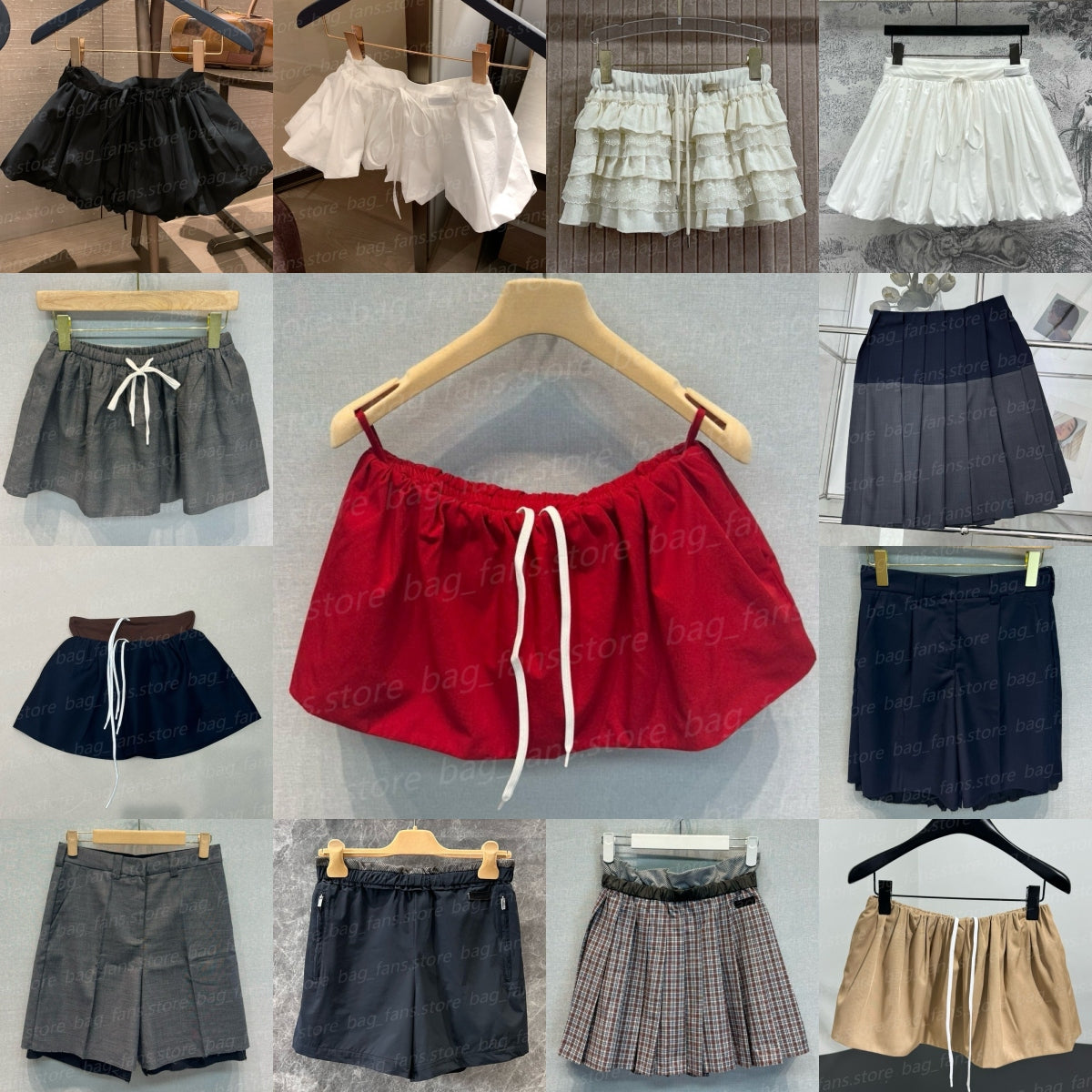 (go off picture not the description) 10A Fashion Designer Skirts Women&#039;s Summer Holiday Shorts Flower Bud Skirts 31174