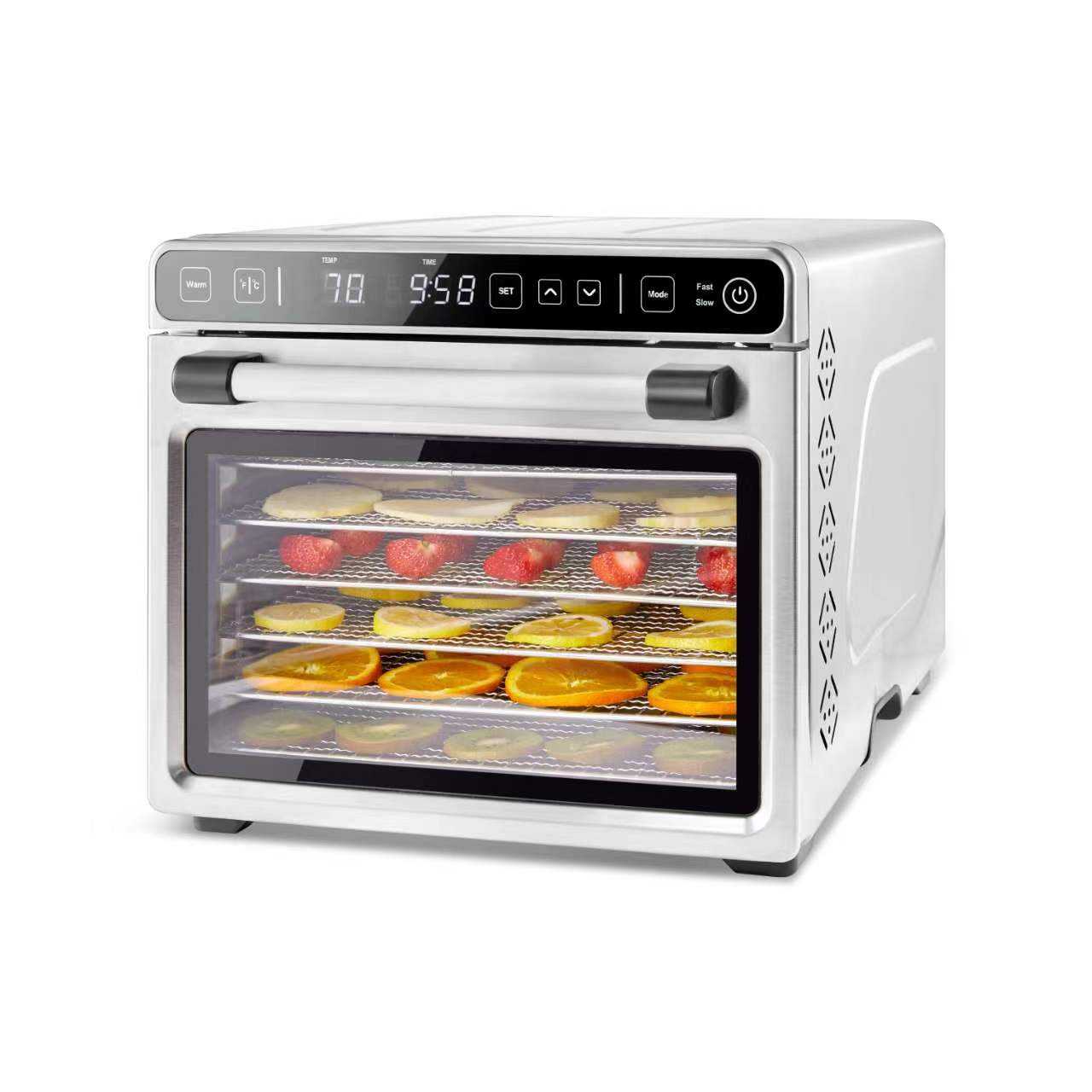 large dehydrator 650W 7 trays up to 75 degree dehydrator for vegetable and fruit food dehydrator temperature control dryer meat small kitchen applia