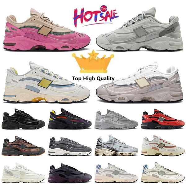 Top Fashion Designer 1000 Running Shoes Platform Vintage Silver Metallic Sea Salt Brwon Green Grey Trainers Womens Mens Luxury Tan Pink Blue