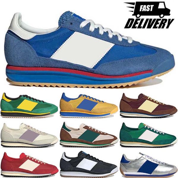 designer SL 72 RS shoes for men women Blue Green Yellow Red Brown Black Silver Beige mens trainers outdoor sneakers