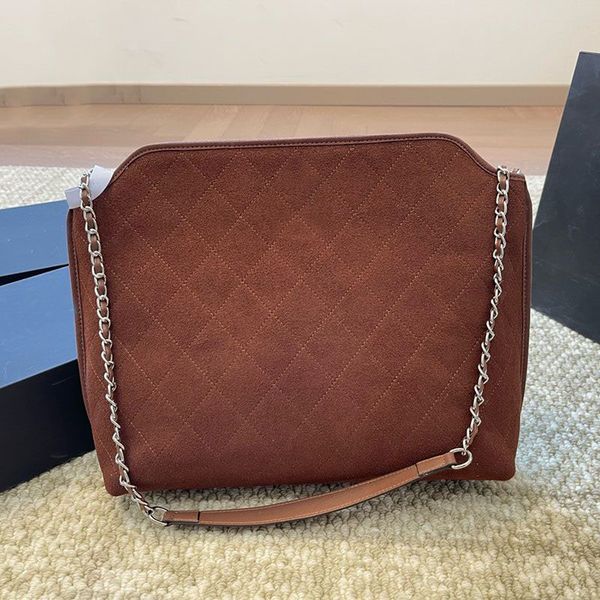 Designer bags Classic Luxury Women Handbag Buckskin Beach bag Chain bag Shoulder bag Shopping Bag Large capacit Tote travel bag Denim blue b