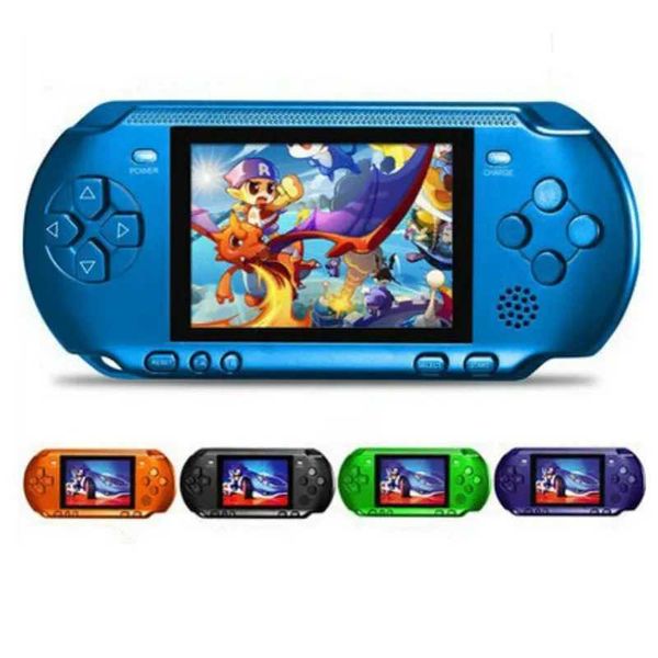 3 Portable 16 Bit Retro PXP3 Slim Station Video Games Player Handheld Game Console 2pcs Game Card built-in 156 Classic Games Z241015