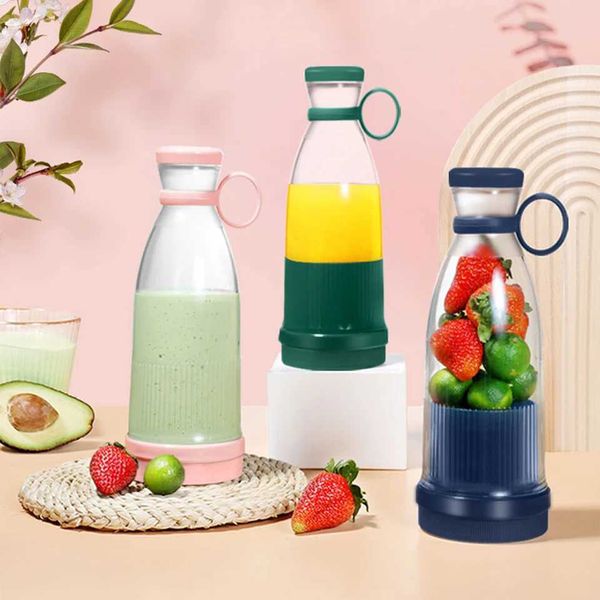 Juicers USB Portable Electric Juicer Mini Portable Blender Fruit Mixers Fruit Extr tors Multifunction Juice Maker M hineL464