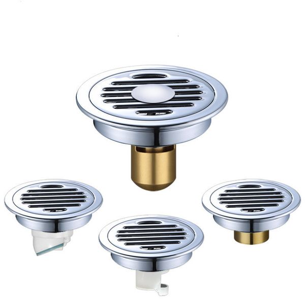 Drains Copper Floor Anti-odor er Washing Machine Shower age Strainer for Bathroom Toilet Kitchen Balcony Fittings 230414