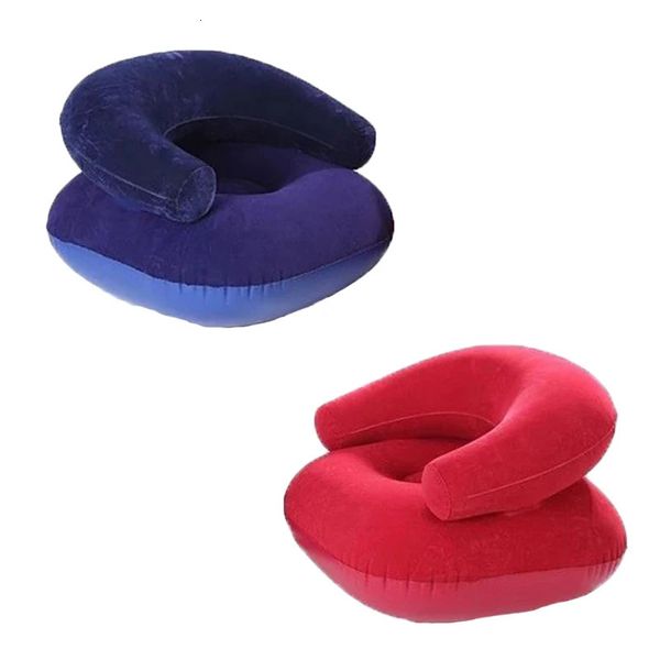 Assentos infláveis para adultos acampamentos portáteis poltrona inflável Pouf Salon Air Air Patio Furniture Garden Terrace 240621