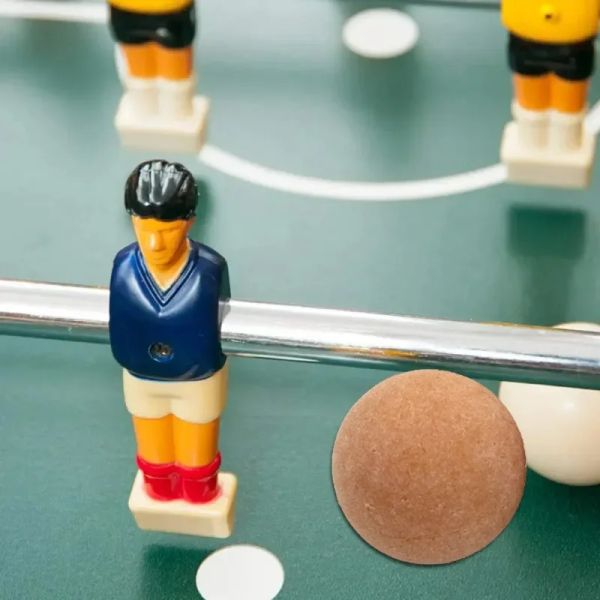 4 Lot 36mm Cork Solid Wood frosted Foosball Table Soccer Ball Football Baby Foot Fussball Desktop Soccer Babyfoot Dropshipping