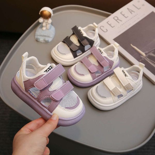 Baby Summer Children&#039;s Board Hollow Breathable Boys&#039; Half Sandals Girls&#039; Frame Shoes F613-36 ddmymoon