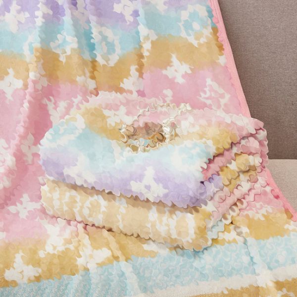 Designs Designer Blanket Printed Old wer Classic Design Air Delicate Conditioning Car Travel Bath Towel Soft Winter Fleece Shawl Throw Blank