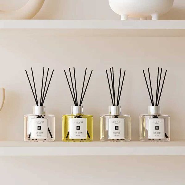 Scented Candle Lime basil perfume home aromatherapy Rattan bedroom toilet deodorant decorative gifts 120ml H250113