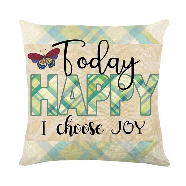 Elegant 18x18 Linen Square Pillowcases Featuring Classic Butterfly Motifs Perfect for Enhancing Your Living Space