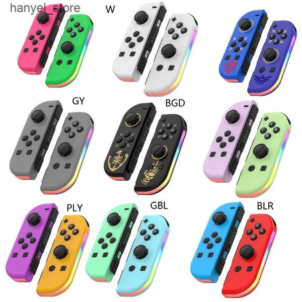 Game Controllers Joysticks 3D joystick RGB joystick game controller for Switches 6Axis gyroscope dual vibration motor L240910