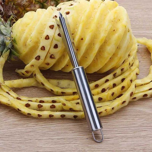Stainless steel pineapple knife anti slip pineapple peeling machine easy to clean pineapple shovel fruit tools kitchen tools W241225