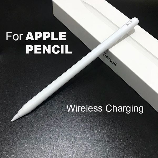 Pencil 2nd Generation With Animated Pop-up Stylus Pens Magnetic Attraction Wireless Charging Pencil 2 Touch Screen Pens for iPad Pro 3rd 11