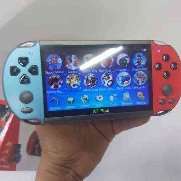 Players X7-X12 Plus Handheld Game Console 4.3-5.1-7.1 Inch HD Screen Portable Audio Video Player Classic Play Built-in10000 Free Games T2209