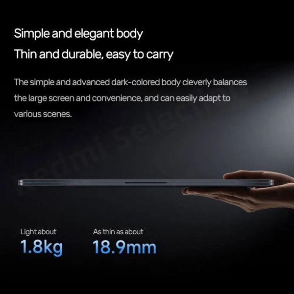 Xiaomi RedmiBook 15E 2023 Laptop i7-11390H 16G RAM 512G-1TB SSD Intel Iris Xe 15.6Inch New Slim Notebook PC