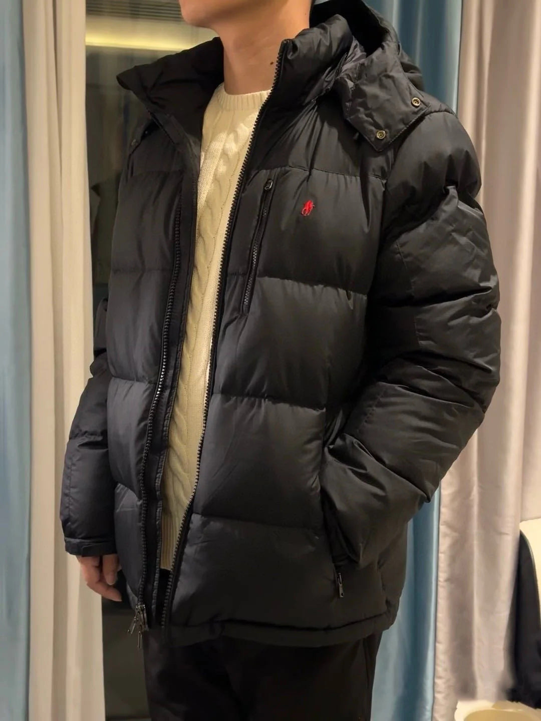 Mens puffer jacket designer down jackets women men luxury winter parkas man casual hooded outerwear coats