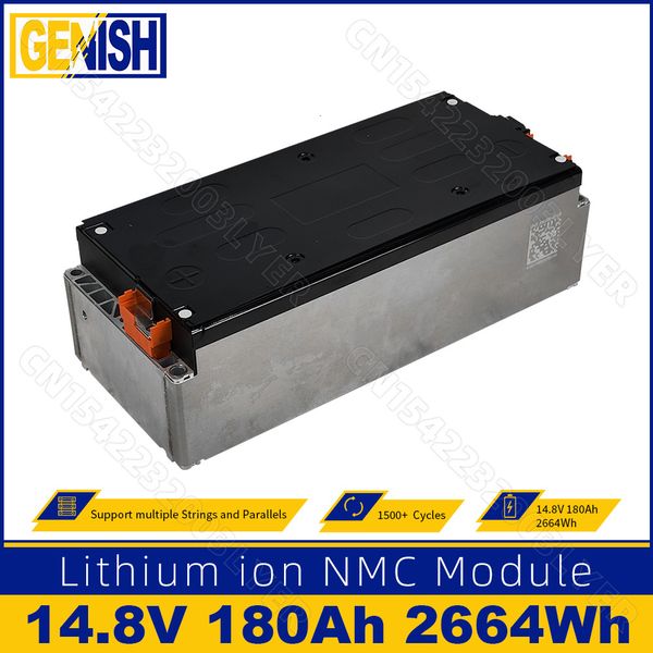 NMC 4S1p 180AH 14.8V 16.8V Module de bateria de íons de lítio para ess EV RV Boat Campers Motocicleta Energy Electric Scooter Tricyle