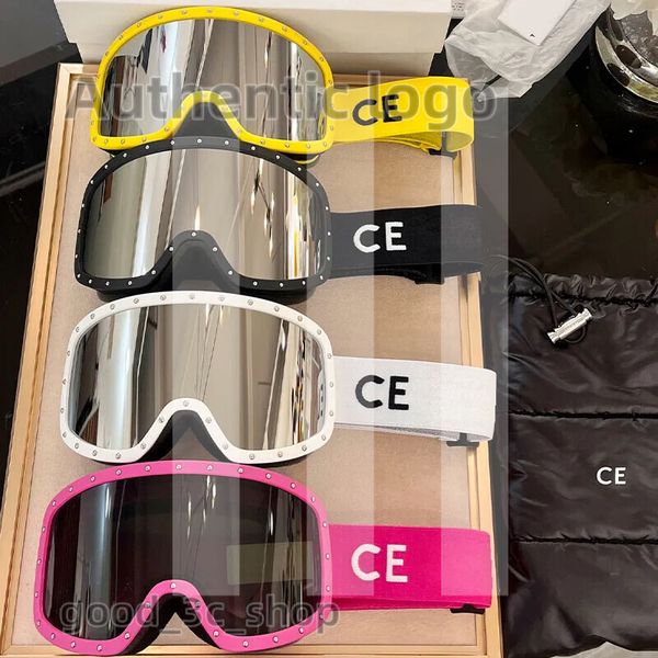 Designer Ski Goggles Celibe Skis Sunglasses Men Women Professional Top Quality Pink Glasses Blue Double-Layer Fog-Proof Winter Outdoor Snow
