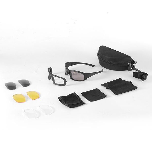 Eye Protection Mirror Riding Glasses Outdoor Windproof and Sandproof Anti Impact Sunglasses