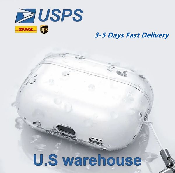 Pro2 For Apple Airpods Pro 2 2nd Generation Airpod 3 Max Headphone Accessories Solid TPU Protective Earphone Cover Shockproof Case