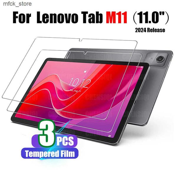 Tablet PC Screen Protectors Tempered Glass Film for Lenovo Tab M11 2024 11 Inch 9H Hardness HD Anti-fingerprint Premium Screen Protector Pro