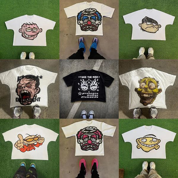 Men&#039;s T-shirt 2023 Blutosatire Billdog Oversized Graphic tee Trendy Vintage Summer High Quality Cotton Men&#039;s Short Sleeve Shirts