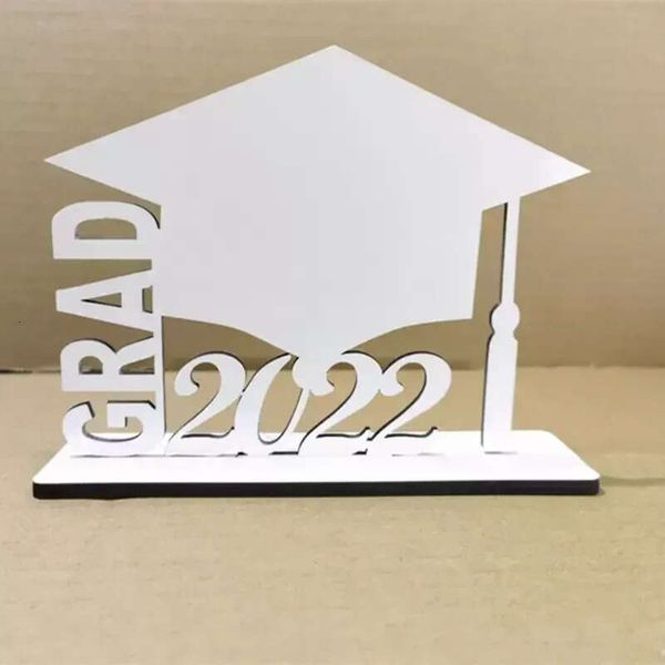 Sublimation Blank Photo Frame Heat Transfer Photos Album Wooden Desktop Decoration DIY Creative Graduation Gift Bes121