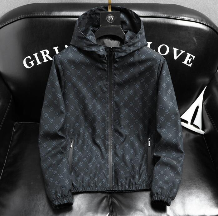 Mens Jacket Hip Hop Windbreaker fashion hooded coats Women Streetwear Outerwear Coat Letter printing sunscreen Clothing