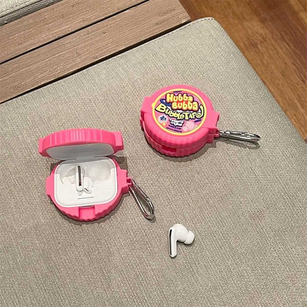 For XiaoMi Redmi Buds 5Cute Funny Creative BubbleTape Skittles Box Design Soft Silicone Earphone Protective Case with Keychain Y240810