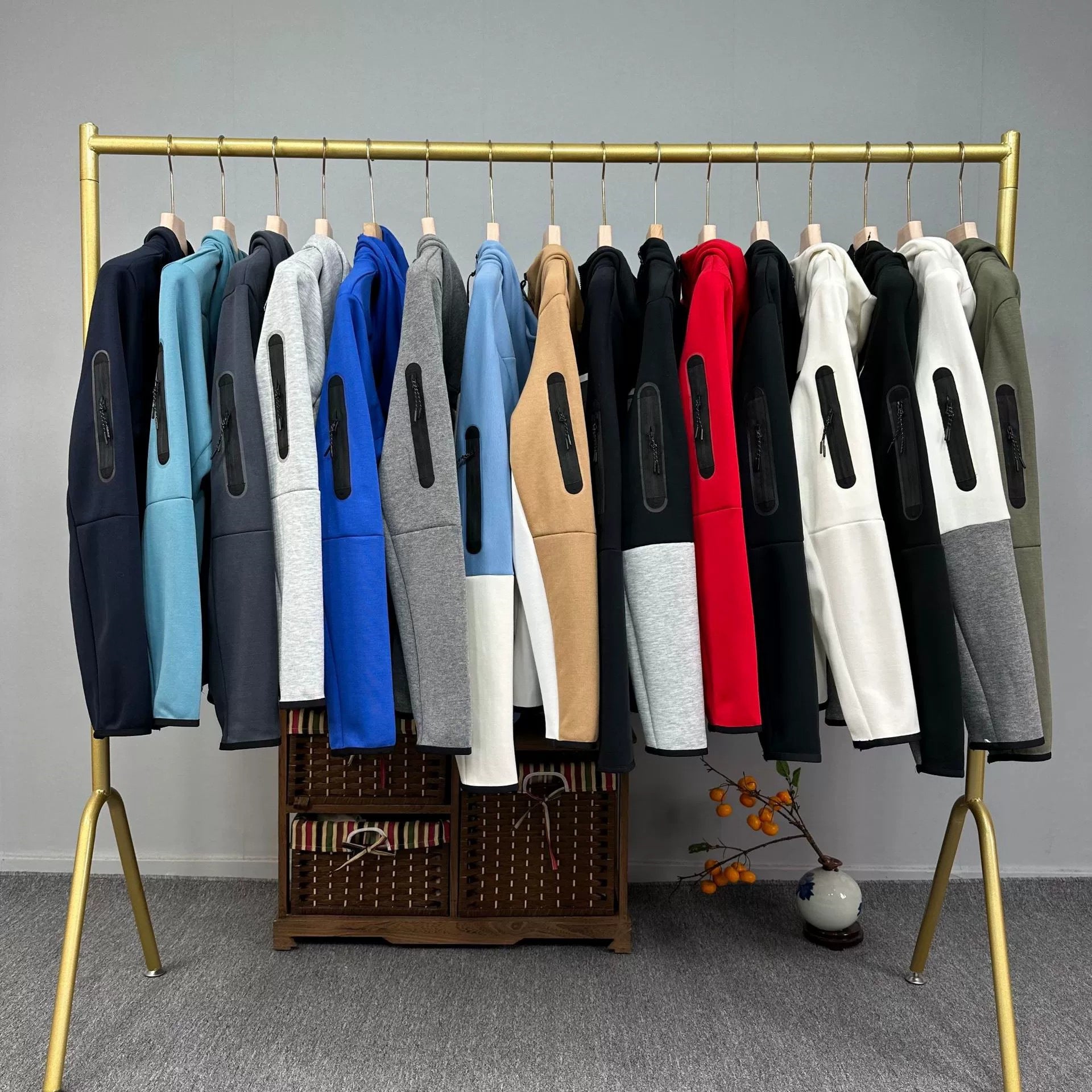 hoodie thick tech fleece fashion mens womens tracksuits Sweatshirt sports pants hoodies jackets cotton trousers men hooded tracksuit techfleece jogg