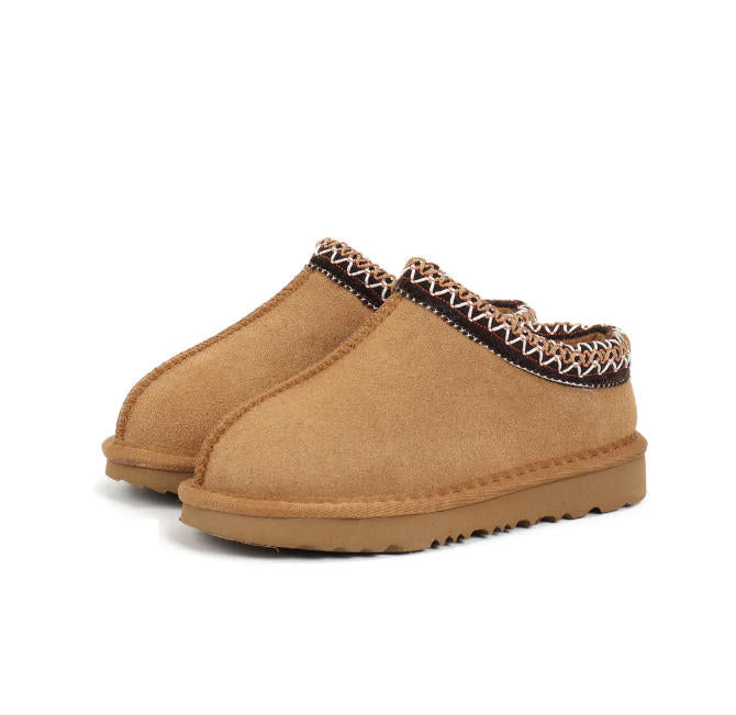 Children Kids Tasman Slippers Toddler Baby snow shoes Slippers soft Sheepskin Boy Girls Winter Warm Slippers Beautiful Gifts