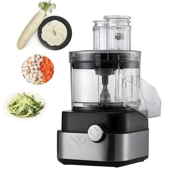Electric Dicing Machine Automatic Vegetable Cutter Machine Multi-Function Commercial Potato Shredder Electric Slicer Shredder