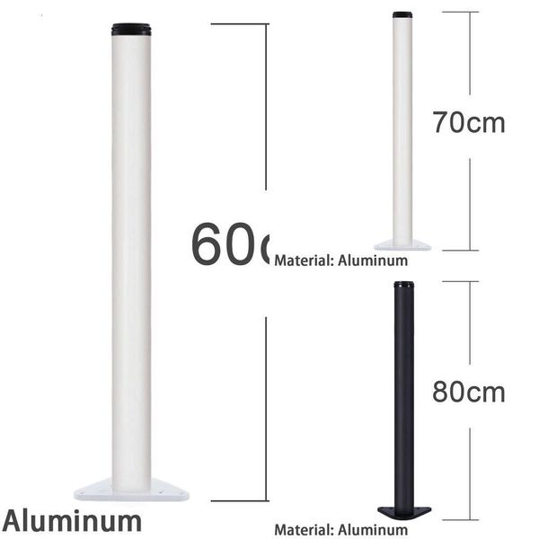 New 50-110cm Counter Support Column Stainless Steel 304 Adjustable Computer Desk Aluminum Alloy Bar Cabinet Foot