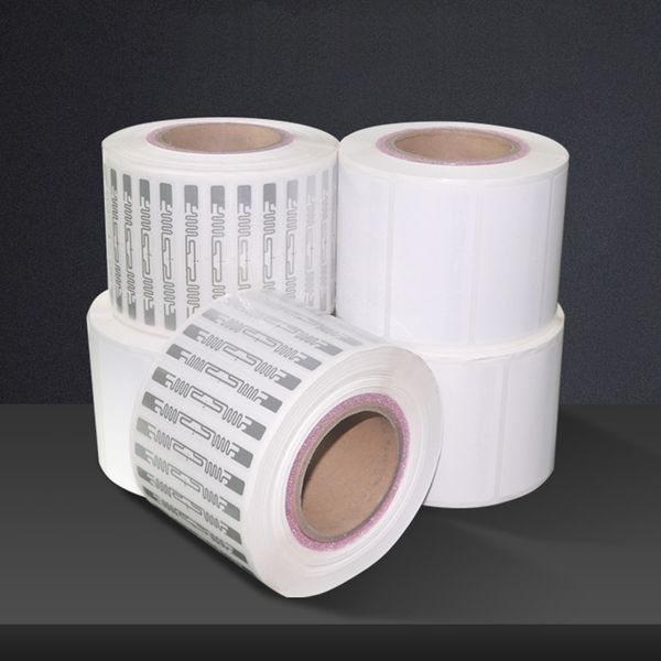 20PCS UHF RFID Wet Inlay Tag 18000-6C 860-960MHz RFID UHF Sticker Label Impinj M730 Chip Electronic label 915 MHz High Quality