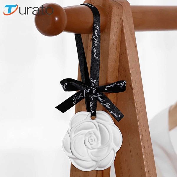 Scented Candle Asbestos aromatherapy bedspread car wax bed sheet camellia pendant deodorant solid wardrobe bedroom perfume H250113