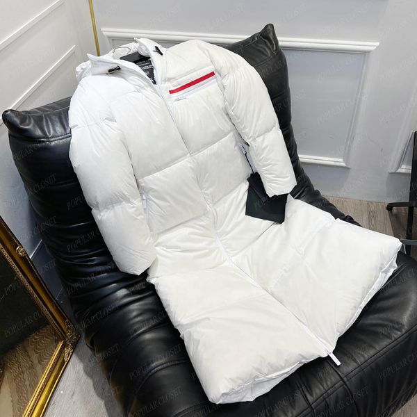 Designer Long Down Jacket Womens Parkas Downs Ladies Super Thick Hooded Outerwear Coats Cotton Keep Warm Tops Clothes SML