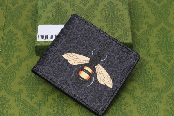 M60223 Men Animal Designers Wallet Fashion Short Wallet Leather Black Snake Tiger Bee Women Luxury Purse Card Holders With Gift Box
