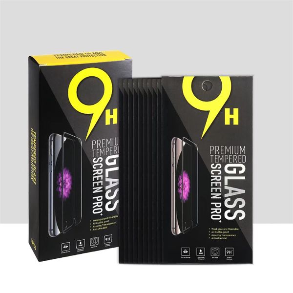 Screen Protector For Iphone 15 14 Plus 13 12 Mini 11 Pro X XR XS MAX SE Tempered Glass Clear