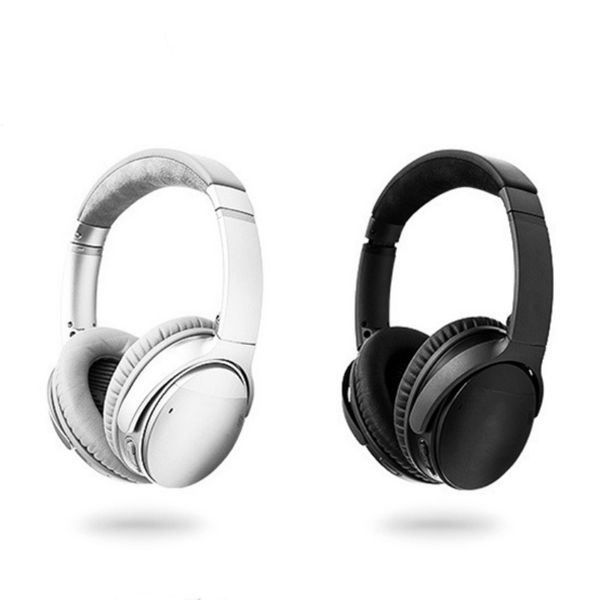 QC45 Earphones Wireless Bluetooth Noise Reduction Subwoofer Stereo Headwear For Cell phones Game Wireless Earphone Gaming Headphone With Ret