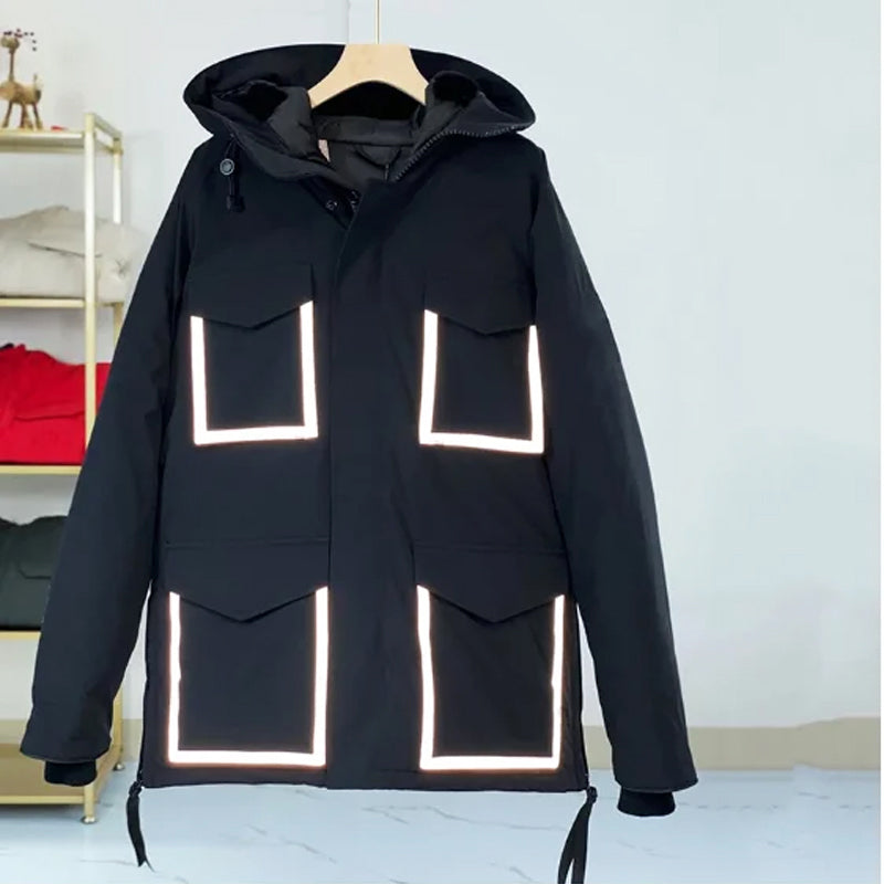 Mens Down Jackets Homme Jassen Outdoor Winter Parka Big Fur Hooded Outerwear Chaquetas Hooded Manteau Jacket Coat Hiver Doudoune